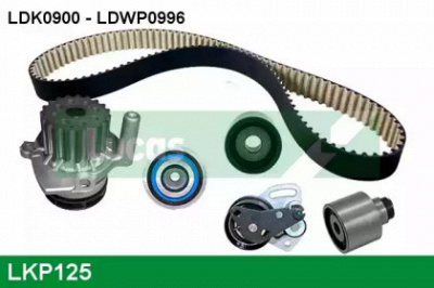 LUCAS ENGINE DRIVE lkp125 -  Водяной насос + комплект зубчатого ремня